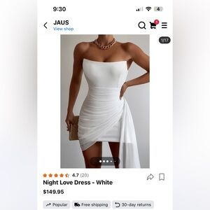 Bought for my bridal shower and ended up wearing another dress